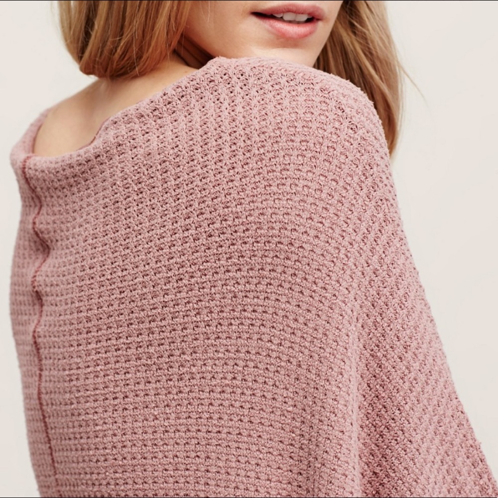 Free people blush long sleeve top